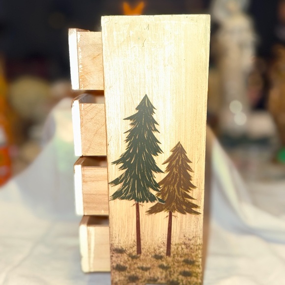Rustic Bear and Tree Decor Set - Picture 3 of 4